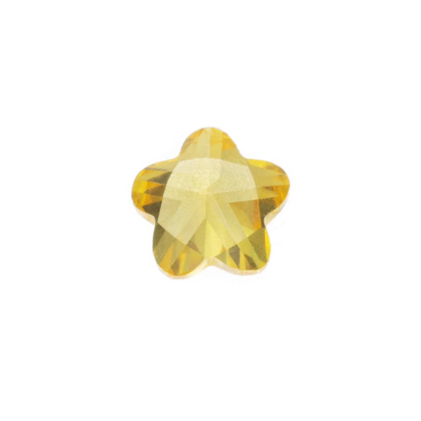 Simple and trendy small pendant heart-shaped zircon gemstone small flower sun dog claw goldfish charms for jewelry
