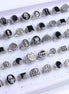 10/20/30/50Pcs/Lot Classics Fashion Punk Animal Skull Skeleton Rings For Men Women Mixed Style Jewelry Party Gifts Wholesale - Simply Just Deals LLC10/20/30/50Pcs/Lot Classics Fashion Punk Animal Skull Skeleton Rings For Men Women Mixed Style Jewelry Party Gifts Wholesale200000369:100010384mix size 17 - 21mm;200000783:193Full black pattern;200001034:20002555120PiecesFull black pattern20Piecesmix size 17 - 21mm10/20/30/50Pcs/Lot Classics Fashion Punk Animal Skull Skeleton Rings For Men Women Mixe