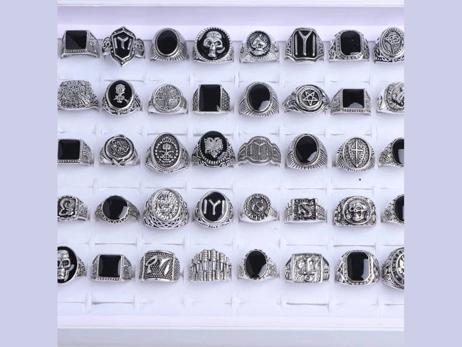 10/20/30/50Pcs/Lot Classics Fashion Punk Animal Skull Skeleton Rings For Men Women Mixed Style Jewelry Party Gifts Wholesale - Simply Just Deals LLC10/20/30/50Pcs/Lot Classics Fashion Punk Animal Skull Skeleton Rings For Men Women Mixed Style Jewelry Party Gifts Wholesale200000369:100010384mix size 17 - 21mm;200000783:193Full black pattern;200001034:20002555120PiecesFull black pattern20Piecesmix size 17 - 21mm10/20/30/50Pcs/Lot Classics Fashion Punk Animal Skull Skeleton Rings For Men Women Mixe