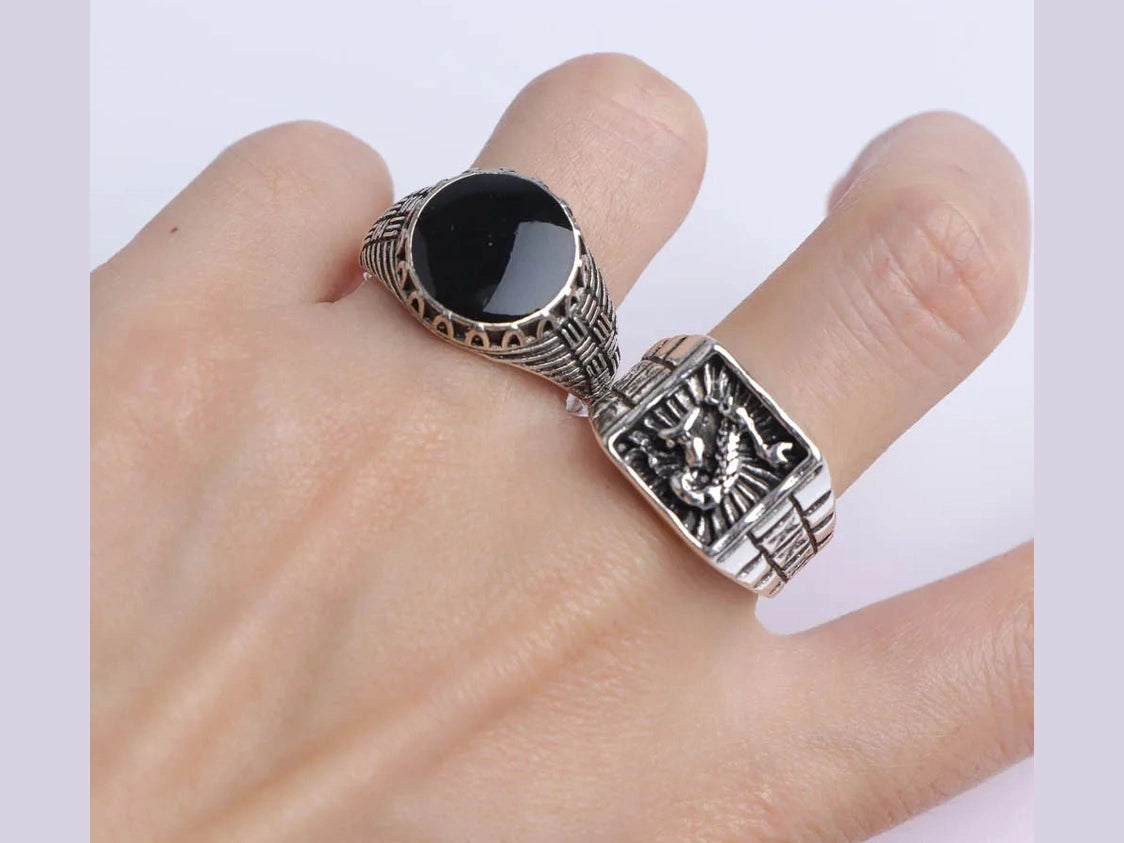 10/20/30/50Pcs/Lot Classics Fashion Punk Animal Skull Skeleton Rings For Men Women Mixed Style Jewelry Party Gifts Wholesale - Simply Just Deals LLC10/20/30/50Pcs/Lot Classics Fashion Punk Animal Skull Skeleton Rings For Men Women Mixed Style Jewelry Party Gifts Wholesale200000369:100010384mix size 17 - 21mm;200000783:193Full black pattern;200001034:20002555120PiecesFull black pattern20Piecesmix size 17 - 21mm10/20/30/50Pcs/Lot Classics Fashion Punk Animal Skull Skeleton Rings For Men Women Mixe