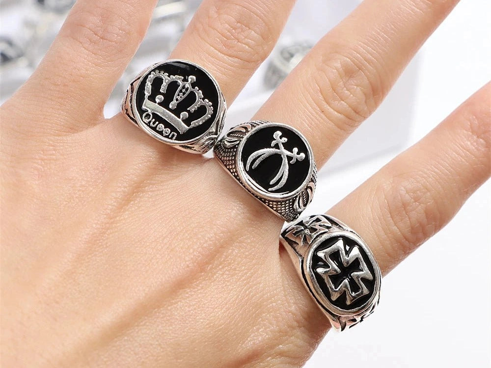 10/20/30/50Pcs/Lot Classics Fashion Punk Animal Skull Skeleton Rings For Men Women Mixed Style Jewelry Party Gifts Wholesale - Simply Just Deals LLC10/20/30/50Pcs/Lot Classics Fashion Punk Animal Skull Skeleton Rings For Men Women Mixed Style Jewelry Party Gifts Wholesale200000369:100010384mix size 17 - 21mm;200000783:193Full black pattern;200001034:20002555120PiecesFull black pattern20Piecesmix size 17 - 21mm10/20/30/50Pcs/Lot Classics Fashion Punk Animal Skull Skeleton Rings For Men Women Mixe