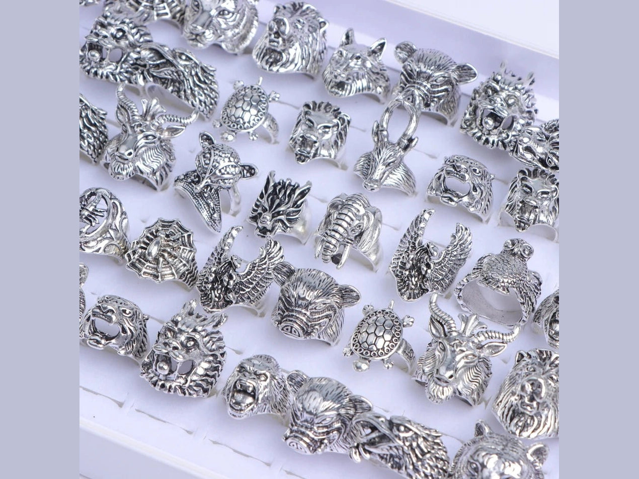 10/20/30/50Pcs/Lot Classics Fashion Punk Animal Skull Skeleton Rings For Men Women Mixed Style Jewelry Party Gifts Wholesale - Simply Just Deals LLC10/20/30/50Pcs/Lot Classics Fashion Punk Animal Skull Skeleton Rings For Men Women Mixed Style Jewelry Party Gifts Wholesale200000369:100010384mix size 17 - 21mm;200000783:193Full black pattern;200001034:20002555120PiecesFull black pattern20Piecesmix size 17 - 21mm10/20/30/50Pcs/Lot Classics Fashion Punk Animal Skull Skeleton Rings For Men Women Mixe