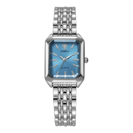 1/2/4PCS Luxury Women Watches Fashion Rectangle Woman Quartz Watch Stainless Steel Band Wristwatches Reloj Mujer（Without Box） - Simply Just Deals LLC1/2/4PCS Luxury Women Watches Fashion Rectangle Woman Quartz Watch Stainless Steel Band Wristwatches Reloj Mujer（Without Box）141731PCSilverBlue1PC Silver Blue1/2/4PCS Luxury Women Watches Fashion Rectangle Woman Quartz Watch Stainless Steel Band Wristwatches Reloj Mujer（Without Box）