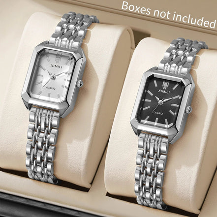 1/2/4PCS Luxury Women Watches Fashion Rectangle Woman Quartz Watch Stainless Steel Band Wristwatches Reloj Mujer（Without Box） - Simply Just Deals LLC1/2/4PCS Luxury Women Watches Fashion Rectangle Woman Quartz Watch Stainless Steel Band Wristwatches Reloj Mujer（Without Box）142000000802PCSBWithoutBox2PCS B Without Box1/2/4PCS Luxury Women Watches Fashion Rectangle Woman Quartz Watch Stainless Steel Band Wristwatches Reloj Mujer（Without Box）