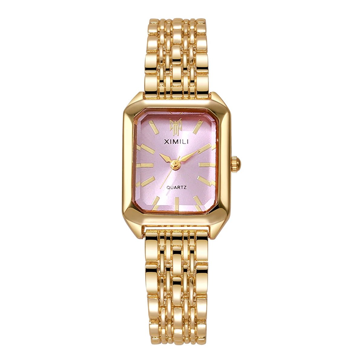 1/2/4PCS Luxury Women Watches Fashion Rectangle Woman Quartz Watch Stainless Steel Band Wristwatches Reloj Mujer（Without Box） - Simply Just Deals LLC1/2/4PCS Luxury Women Watches Fashion Rectangle Woman Quartz Watch Stainless Steel Band Wristwatches Reloj Mujer（Without Box）143508531PCGoldPink1PC Gold Pink1/2/4PCS Luxury Women Watches Fashion Rectangle Woman Quartz Watch Stainless Steel Band Wristwatches Reloj Mujer（Without Box）