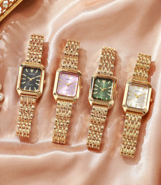 1/2/4PCS Luxury Women Watches Fashion Rectangle Woman Quartz Watch Stainless Steel Band Wristwatches Reloj Mujer（Without Box） - Simply Just Deals LLC1/2/4PCS Luxury Women Watches Fashion Rectangle Woman Quartz Watch Stainless Steel Band Wristwatches Reloj Mujer（Without Box）142000000802PCSBWithoutBox2PCS B Without Box1/2/4PCS Luxury Women Watches Fashion Rectangle Woman Quartz Watch Stainless Steel Band Wristwatches Reloj Mujer（Without Box）