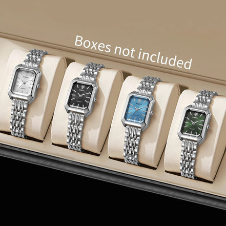 1/2/4PCS Luxury Women Watches Fashion Rectangle Woman Quartz Watch Stainless Steel Band Wristwatches Reloj Mujer（Without Box） - Simply Just Deals LLC1/2/4PCS Luxury Women Watches Fashion Rectangle Woman Quartz Watch Stainless Steel Band Wristwatches Reloj Mujer（Without Box）142014473034PCSBWithoutBox4PCS B Without Box1/2/4PCS Luxury Women Watches Fashion Rectangle Woman Quartz Watch Stainless Steel Band Wristwatches Reloj Mujer（Without Box）