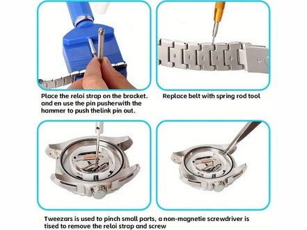 147PCS Watchmaker Watch Repair Repairing Tools Kit Case RemoverOpener Bar Set Watch Spring Pin Bars and Back Case Opener Screw - Simply Just Deals LLC147PCS Watchmaker Watch Repair Repairing Tools Kit Case RemoverOpener Bar Set Watch Spring Pin Bars and Back Case Opener Screw14193147PCS147PCS147PCS Watchmaker Watch Repair Repairing Tools Kit Case RemoverOpener Bar Set Watch Spring Pin Bars and Back Case Opener Screw