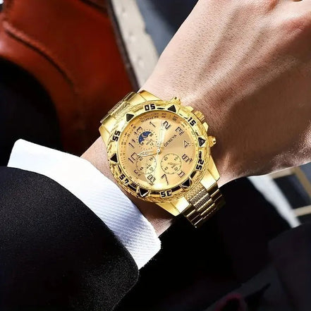 1/4pcs Luxury Business Men Quartz Wristwatch Alloy Case Round Dial Business Watch Fashion Jewelry Set Everyday Accessories - Simply Just Deals LLC1/4pcs Luxury Business Men Quartz Wristwatch Alloy Case Round Dial Business Watch Fashion Jewelry Set Everyday Accessories14:1000059794pcs Silver Blue14pcs Silver Blue11/4pcs Luxury Business Men Quartz Wristwatch Alloy Case Round Dial Business Watch Fashion Jewelry Set Everyday Accessories