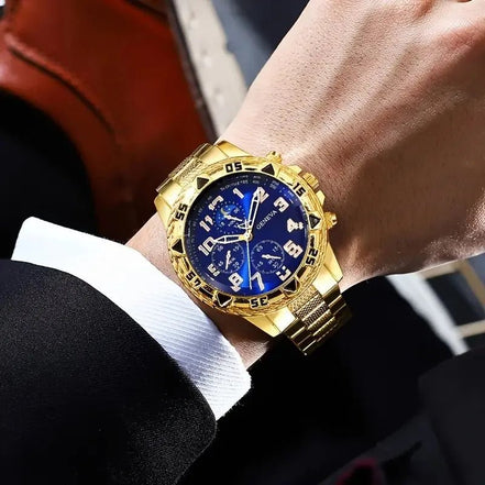 1/4pcs Luxury Business Men Quartz Wristwatch Alloy Case Round Dial Business Watch Fashion Jewelry Set Everyday Accessories - Simply Just Deals LLC1/4pcs Luxury Business Men Quartz Wristwatch Alloy Case Round Dial Business Watch Fashion Jewelry Set Everyday Accessories14:1000059794pcs Silver Blue14pcs Silver Blue11/4pcs Luxury Business Men Quartz Wristwatch Alloy Case Round Dial Business Watch Fashion Jewelry Set Everyday Accessories