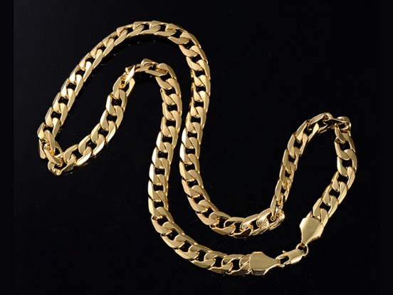 18 - Karat gold plated men's necklace - Simply Just Deals LLC18 - Karat gold plated men's necklaceA23D553429F84E12A67315A01FE60F72Gold18 - Karat gold plated men's necklace