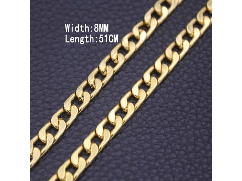 18 - Karat gold plated men's necklace - Simply Just Deals LLC18 - Karat gold plated men's necklaceA23D553429F84E12A67315A01FE60F72Gold18 - Karat gold plated men's necklace