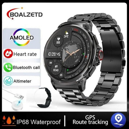 1.85" Ultra HD Smartwatch GPS Bluetooth Call Health Monitoring Watch Gym Gift - Simply Just Deals LLC1.85" Ultra HD Smartwatch GPS Bluetooth Call Health Monitoring Watch Gym Gift44077847-32ac-4331-96e0-56cc435712dbBlack Steel1.85" Ultra HD Smartwatch GPS Bluetooth Call Health Monitoring Watch Gym Gift
