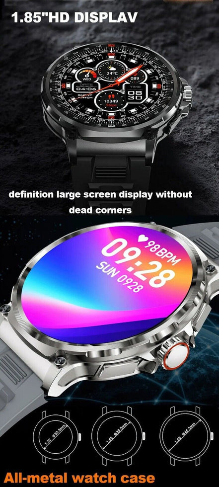 1.85" Ultra HD Smartwatch GPS Bluetooth Call Health Monitoring Watch Gym Gift - Simply Just Deals LLC1.85" Ultra HD Smartwatch GPS Bluetooth Call Health Monitoring Watch Gym Gift4a43fc81-b1b6-4e63-b518-26fa81fbfc2fBlack1.85" Ultra HD Smartwatch GPS Bluetooth Call Health Monitoring Watch Gym Gift