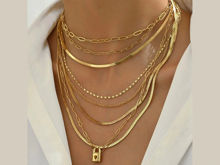 18K Gold - Plated Stainless Steel Multi - Layer Necklace - Simply Just Deals LLC18K Gold - Plated Stainless Steel Multi - Layer Necklace100500404281269GoldOne Sizefe88fd12 - a3f4 - 43d5 - a345 - 1867df6fdc97 - Max - Origin