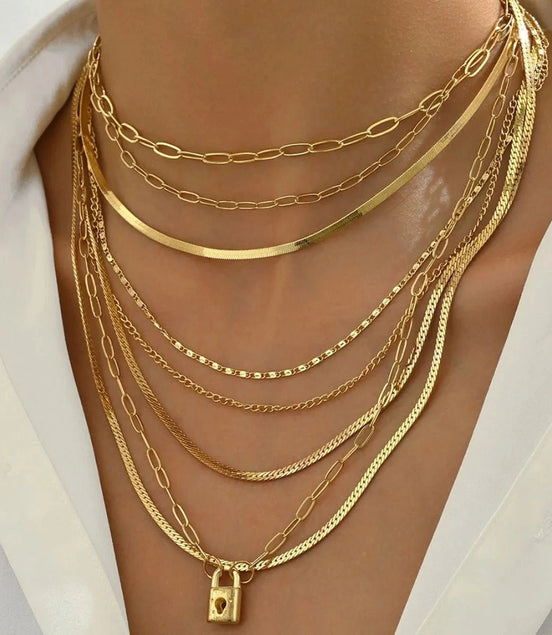 18K Gold - Plated Stainless Steel Multi - Layer Necklace - Simply Just Deals LLC18K Gold - Plated Stainless Steel Multi - Layer Necklace100500404281269GoldOne Sizefe88fd12 - a3f4 - 43d5 - a345 - 1867df6fdc97 - Max - Origin