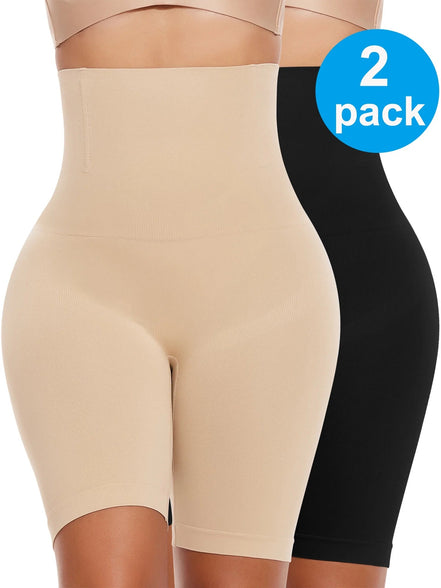 2 Packs Tummy Control Shapewear Shorts Faja Body Shaper for Women High - Waisted Thigh Slimming - Simply Just Deals LLC2 Packs Tummy Control Shapewear Shorts Faja Body Shaper for Women High - Waisted Thigh Slimming355bfe6f-6ffd-40bd-9c88-bce4d7b439bbBlack - Beige,2 PackL2 Packs Tummy Control Shapewear Shorts Faja Body Shaper for Women High - Waisted Thigh Slimming