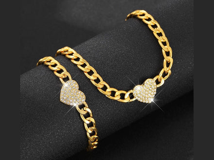 2 pcs Jewelry Set, Classic & Fashionable For Women, Suitable For Party, Dating, Work, Holiday Wear - Simply Just Deals LLC2 pcs Jewelry Set, Classic & Fashionable For Women, Suitable For Party, Dating, Work, Holiday Wear200001033:361180Light Yellow Gold Color2 pcs Jewelry Set, Classic & Fashionable For Women, Suitable For Party, Dating, Work, Holiday Wear