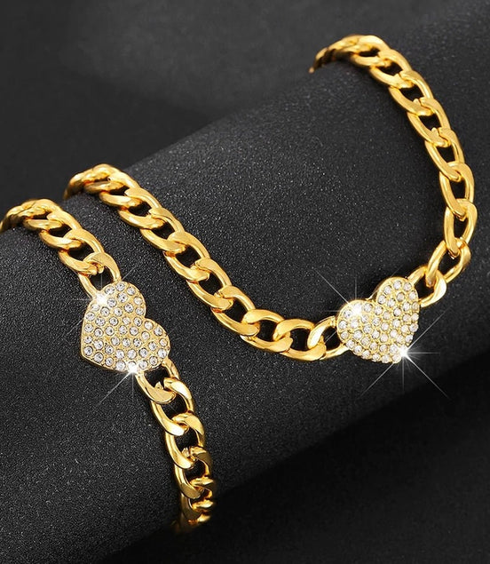 2 pcs Jewelry Set, Classic & Fashionable For Women, Suitable For Party, Dating, Work, Holiday Wear - Simply Just Deals LLC2 pcs Jewelry Set, Classic & Fashionable For Women, Suitable For Party, Dating, Work, Holiday Wear200001033:361180Light Yellow Gold Color2 pcs Jewelry Set, Classic & Fashionable For Women, Suitable For Party, Dating, Work, Holiday Wear
