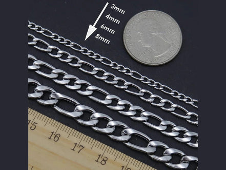 20 Pieces Figaro Necklace for Women Men Gold Color Stainless Steel Figaro Link Chain Necklace Wholesale - Simply Just Deals LLC20 Pieces Figaro Necklace for Women Men Gold Color Stainless Steel Figaro Link Chain Necklace Wholesale200000639:20066102818 Inches (45cm);200000783:1933mm;200001034:361181Gold - color18 Inches (45cm)3mm20 Pieces Figaro Necklace for Women Men Gold Color Stainless Steel Figaro Link Chain Necklace Wholesale