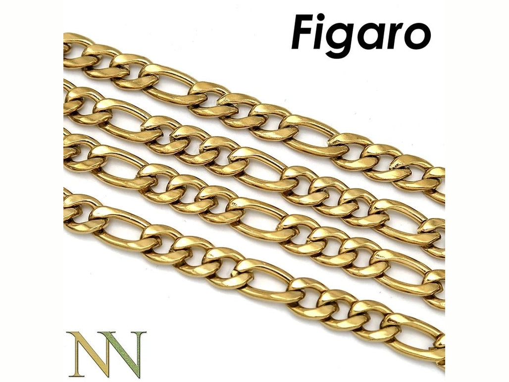20 Pieces Figaro Necklace for Women Men Gold Color Stainless Steel Figaro Link Chain Necklace Wholesale - Simply Just Deals LLC20 Pieces Figaro Necklace for Women Men Gold Color Stainless Steel Figaro Link Chain Necklace Wholesale200000639:20066102818 Inches (45cm);200000783:1933mm;200001034:361181Gold - color18 Inches (45cm)3mm20 Pieces Figaro Necklace for Women Men Gold Color Stainless Steel Figaro Link Chain Necklace Wholesale