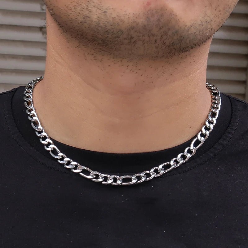 20 Pieces Figaro Necklace for Women Men Gold Color Stainless Steel Figaro Link Chain Necklace Wholesale - Simply Just Deals LLC20 Pieces Figaro Necklace for Women Men Gold Color Stainless Steel Figaro Link Chain Necklace Wholesale200000639:20066102818 Inches (45cm);200000783:1933mm;200001034:361181Gold - color18 Inches (45cm)3mm20 Pieces Figaro Necklace for Women Men Gold Color Stainless Steel Figaro Link Chain Necklace Wholesale