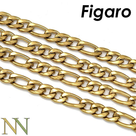 20 Pieces Figaro Necklace for Women Men Gold Color Stainless Steel Figaro Link Chain Necklace Wholesale - Simply Just Deals LLC20 Pieces Figaro Necklace for Women Men Gold Color Stainless Steel Figaro Link Chain Necklace Wholesale200000639:20066102818 Inches (45cm);200000783:1933mm;200001034:361181Gold - color18 Inches (45cm)3mm20 Pieces Figaro Necklace for Women Men Gold Color Stainless Steel Figaro Link Chain Necklace Wholesale