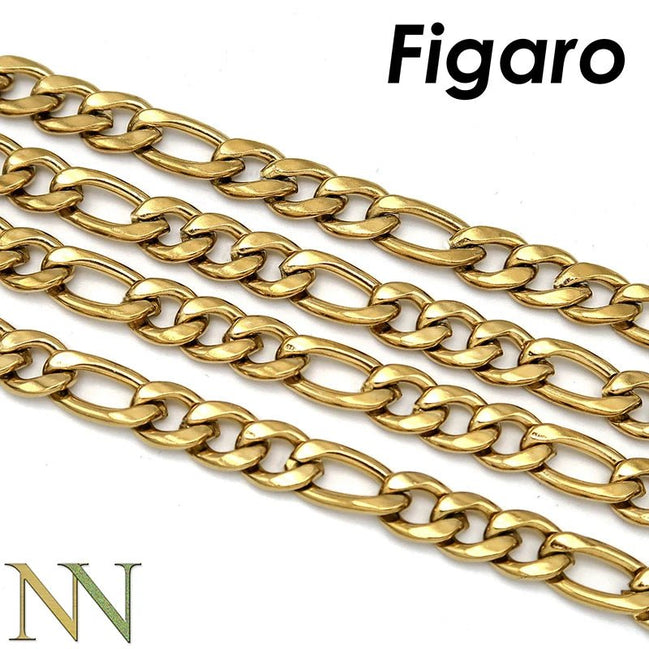 20 Pieces Figaro Necklace for Women Men Gold Color Stainless Steel Figaro Link Chain Necklace Wholesale - Simply Just Deals LLC20 Pieces Figaro Necklace for Women Men Gold Color Stainless Steel Figaro Link Chain Necklace Wholesale200000639:20066102818 Inches (45cm);200000783:1933mm;200001034:361181Gold - color18 Inches (45cm)3mm20 Pieces Figaro Necklace for Women Men Gold Color Stainless Steel Figaro Link Chain Necklace Wholesale