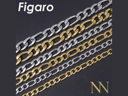 20 Pieces Figaro Necklace for Women Men Gold Color Stainless Steel Figaro Link Chain Necklace Wholesale - Simply Just Deals LLC20 Pieces Figaro Necklace for Women Men Gold Color Stainless Steel Figaro Link Chain Necklace Wholesale200000639:20066102818 Inches (45cm);200000783:1933mm;200001034:361181Gold - color18 Inches (45cm)3mm20 Pieces Figaro Necklace for Women Men Gold Color Stainless Steel Figaro Link Chain Necklace Wholesale
