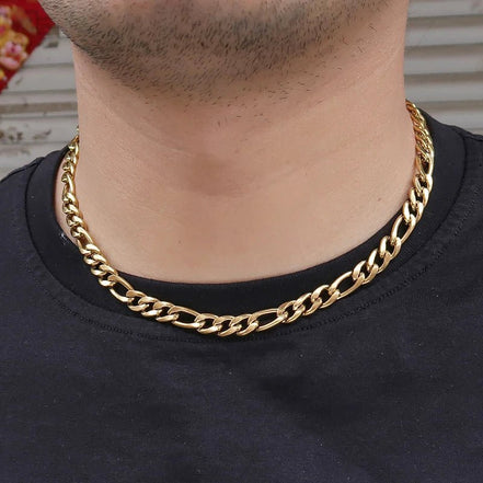 20 Pieces Figaro Necklace for Women Men Gold Color Stainless Steel Figaro Link Chain Necklace Wholesale - Simply Just Deals LLC20 Pieces Figaro Necklace for Women Men Gold Color Stainless Steel Figaro Link Chain Necklace Wholesale200000639:20066102818 Inches (45cm);200000783:1933mm;200001034:361181Gold - color18 Inches (45cm)3mm20 Pieces Figaro Necklace for Women Men Gold Color Stainless Steel Figaro Link Chain Necklace Wholesale