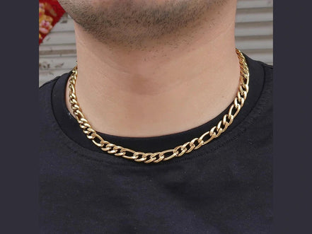 20 Pieces Figaro Necklace for Women Men Gold Color Stainless Steel Figaro Link Chain Necklace Wholesale - Simply Just Deals LLC20 Pieces Figaro Necklace for Women Men Gold Color Stainless Steel Figaro Link Chain Necklace Wholesale200000639:20066102818 Inches (45cm);200000783:1933mm;200001034:361181Gold - color18 Inches (45cm)3mm20 Pieces Figaro Necklace for Women Men Gold Color Stainless Steel Figaro Link Chain Necklace Wholesale