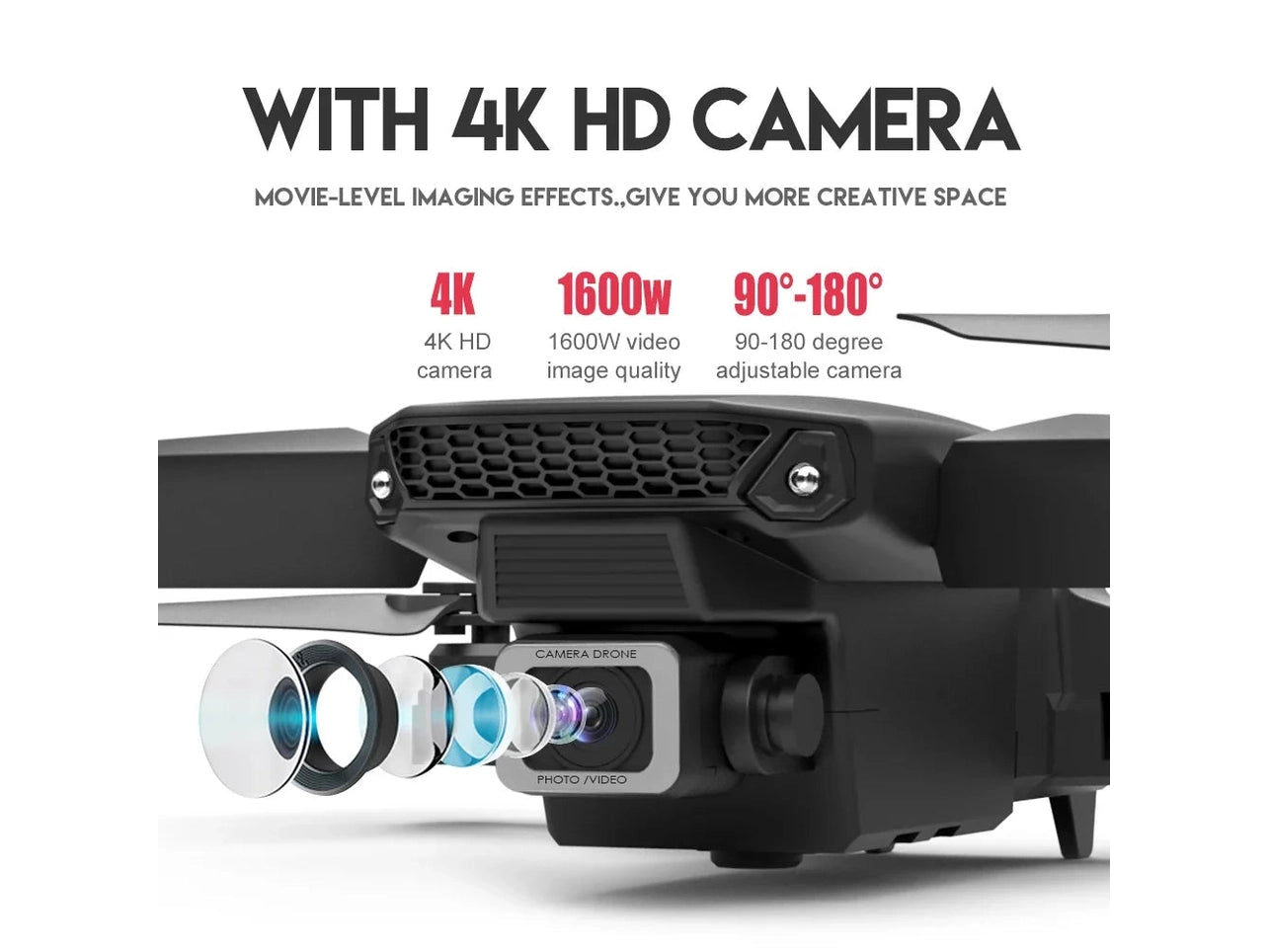 2023 E88 Pro WIFI FPV Drone Wide Angle HD 4K Camera Quadcopter Height Hold RC Foldable Dron Toys Gift - Simply Just Deals LLC2023 E88 Pro WIFI FPV Drone Wide Angle HD 4K Camera Quadcopter Height Hold RC Foldable Dron Toys Gift1410Black - DualC - 1BBlack - Dual C - 1B2023 E88 Pro WIFI FPV Drone Wide Angle HD 4K Camera Quadcopter Height Hold RC Foldable Dron Toys Gift