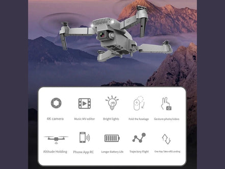 2023 E88 Pro WIFI FPV Drone Wide Angle HD 4K Camera Quadcopter Height Hold RC Foldable Dron Toys Gift - Simply Just Deals LLC2023 E88 Pro WIFI FPV Drone Wide Angle HD 4K Camera Quadcopter Height Hold RC Foldable Dron Toys Gift1410Black - DualC - 1BBlack - Dual C - 1B2023 E88 Pro WIFI FPV Drone Wide Angle HD 4K Camera Quadcopter Height Hold RC Foldable Dron Toys Gift