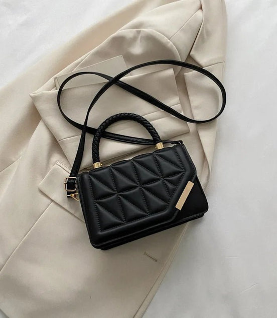 2024 New Fashion Shoulder Bag Plaid PU Leather Ladies Handbags Designer Crossbody Bags for Women - Simply Just Deals LLC2024 New Fashion Shoulder Bag Plaid PU Leather Ladies Handbags Designer Crossbody Bags for Women328d06aa-f8d8-4202-9b81-c95b2806532fBlack20X13X7Cm2024 New Fashion Shoulder Bag Plaid PU Leather Ladies Handbags Designer Crossbody Bags for Women