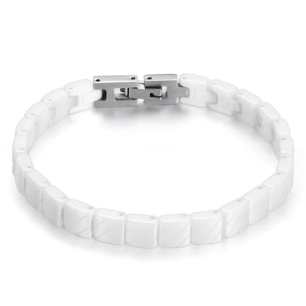 20Cm White Ceramic Bracelet Bangle Stainless Steel Chain Link Bracelet Women and Men Jewelry - Simply Just Deals LLC20Cm White Ceramic Bracelet Bangle Stainless Steel Chain Link Bracelet Women and Men Jewelry0702e101-a5c0-4931-b51c-4cce7633c329Ad1168 - W20Cm20Cm White Ceramic Bracelet Bangle Stainless Steel Chain Link Bracelet Women and Men Jewelry