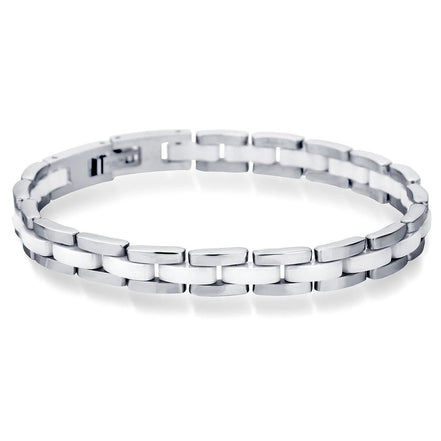20Cm White Ceramic Bracelet Bangle Stainless Steel Chain Link Bracelet Women and Men Jewelry - Simply Just Deals LLC20Cm White Ceramic Bracelet Bangle Stainless Steel Chain Link Bracelet Women and Men Jewelrye7906cde-5d13-4f40-bcc8-f1a245e95872Silver20Cm20Cm White Ceramic Bracelet Bangle Stainless Steel Chain Link Bracelet Women and Men Jewelry