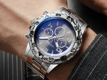 2pcs/set Men Business Watches Fashion Arabic Dial Steel Band Male's Quartz Watch Set (Without Box） - Simply Just Deals LLC2pcs/set Men Business Watches Fashion Arabic Dial Steel Band Male's Quartz Watch Set (Without Box）14:2014475982PCS Set Without Box2PCS Set Without Box2pcs/set Men Business Watches Fashion Arabic Dial Steel Band Male's Quartz Watch Set (Without Box）