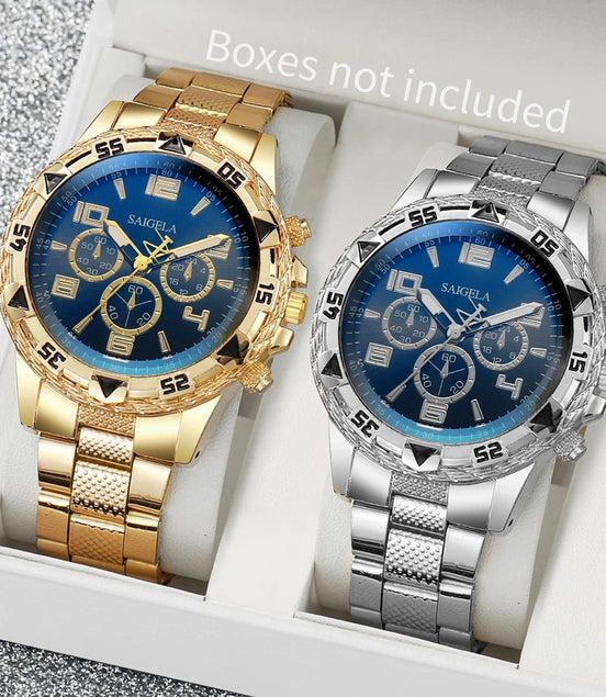 2pcs/set Men Business Watches Fashion Arabic Dial Steel Band Male's Quartz Watch Set (Without Box） - Simply Just Deals LLC2pcs/set Men Business Watches Fashion Arabic Dial Steel Band Male's Quartz Watch Set (Without Box）14:200005100Set C No BoxSet C No Box2pcs/set Men Business Watches Fashion Arabic Dial Steel Band Male's Quartz Watch Set (Without Box）