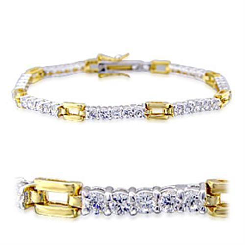 32008 - Gold+Rhodium Brass Bracelet with AAA Grade CZ in Clear - Simply Just Deals LLC32008 - Gold+Rhodium Brass Bracelet with AAA Grade CZ in ClearBracelet32008-77in32008 - Gold+Rhodium Brass Bracelet with AAA Grade CZ in Clear - 0