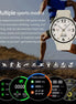 KESHUYOU 2025 New Women's Fashion Smart Watch 6 Bluetooth Calling Health Monitoring Alarm Men's Sports Smartwatch - Simply Just Deals LLC