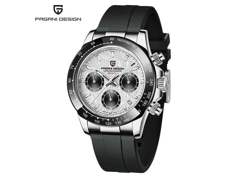 40mm New V2 PAGANI DESIGN Men's Quartz Watches Sapphire Retro Chronograph Stainless Steel Waterproof Watch Men Relogio Masculino - Simply Just Deals LLC40mm New V2 PAGANI DESIGN Men's Quartz Watches Sapphire Retro Chronograph Stainless Steel Waterproof Watch Men Relogio Masculino14350686rubbergreyrubber grey40mm New V2 PAGANI DESIGN Men's Quartz Watches Sapphire Retro Chronograph Stainless Steel Waterproof Watch Men Relogio Masculino