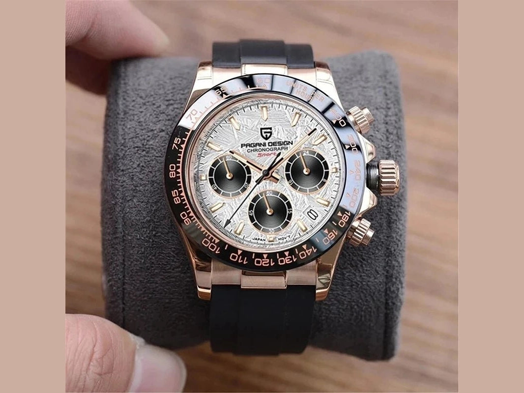 40mm New V2 PAGANI DESIGN Men's Quartz Watches Sapphire Retro Chronograph Stainless Steel Waterproof Watch Men Relogio Masculino - Simply Just Deals LLC40mm New V2 PAGANI DESIGN Men's Quartz Watches Sapphire Retro Chronograph Stainless Steel Waterproof Watch Men Relogio Masculino14350686rubbergreyrubber grey40mm New V2 PAGANI DESIGN Men's Quartz Watches Sapphire Retro Chronograph Stainless Steel Waterproof Watch Men Relogio Masculino