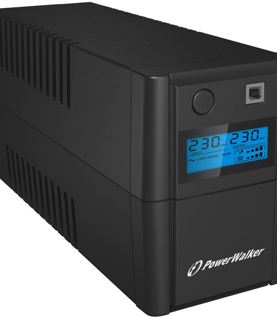 Uninterruptible Power Supply System Interactive UPS Power Walker VI 850 SHL FR 480 W-0