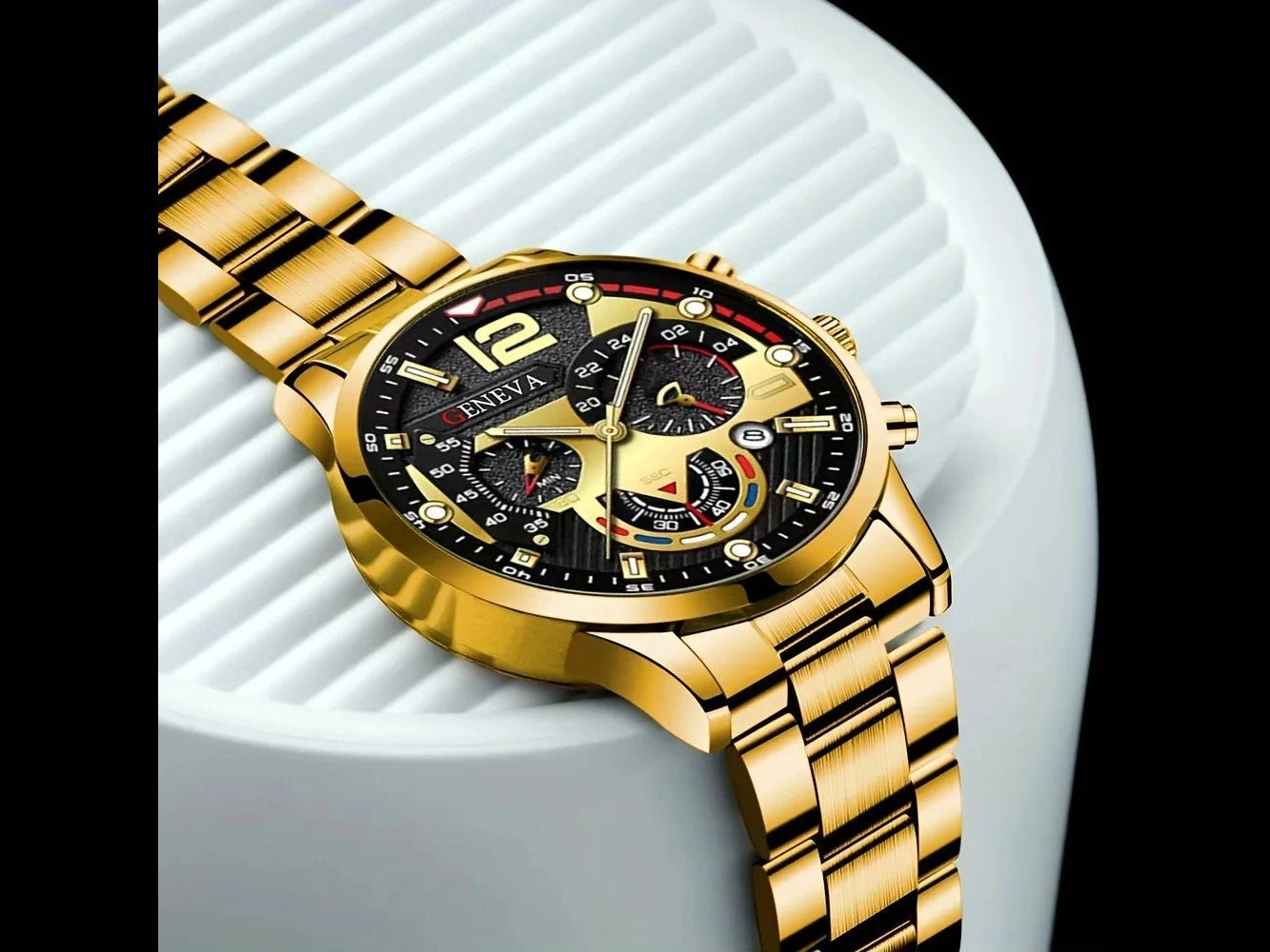 4pcs Luxury Men Business Quartz Watch Gold Alloy Roman with Calendar Wrist Watch Cross Necklace Bracelet Ring Set Men's Gift - Simply Just Deals LLC4pcs Luxury Men Business Quartz Watch Gold Alloy Roman with Calendar Wrist Watch Cross Necklace Bracelet Ring Set Men's Gift14:20144759801014pcs Luxury Men Business Quartz Watch Gold Alloy Roman with Calendar Wrist Watch Cross Necklace Bracelet Ring Set Men's Gift