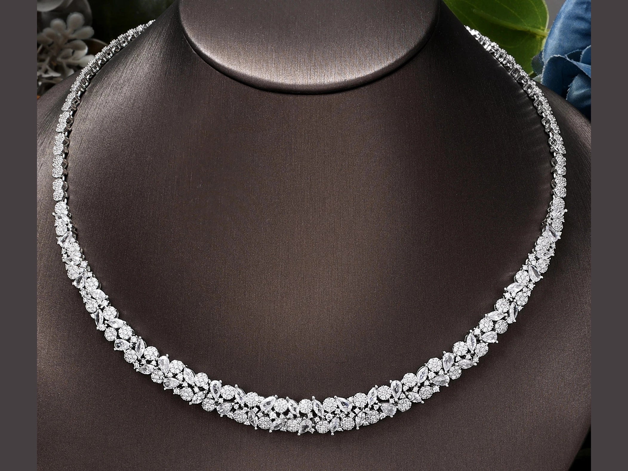 4PCS Necklacce Earrings Wedding Jewelry Set Cubic Zirconia Elegant Dubai Bridal Jewelry Sets Brides Accessories Party - Simply Just Deals LLC4PCS Necklacce Earrings Wedding Jewelry Set Cubic Zirconia Elegant Dubai Bridal Jewelry Sets Brides Accessories Party200000369:200001539;200000639:200661028;200001033:361187white;200007763:201336100resizablewhite45cm|CHINA4PCS Necklacce Earrings Wedding Jewelry Set Cubic Zirconia Elegant Dubai Bridal Jewelry Sets Brides Accessories Party