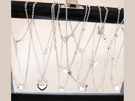 51 Pcs/Set Silver Color Chic Jewelry Set For Women Fashion Butterfly Heart Pearl Necklaces, Earrings, Rings, Match Daily Outfits - Simply Just Deals LLC51 Pcs/Set Silver Color Chic Jewelry Set For Women Fashion Butterfly Heart Pearl Necklaces, Earrings, Rings, Match Daily Outfits200001033:361180Nobox Silver ColorNobox Silver Color51 Pcs/Set Silver Color Chic Jewelry Set For Women Fashion Butterfly Heart Pearl Necklaces, Earrings, Rings, Match Daily Outfits