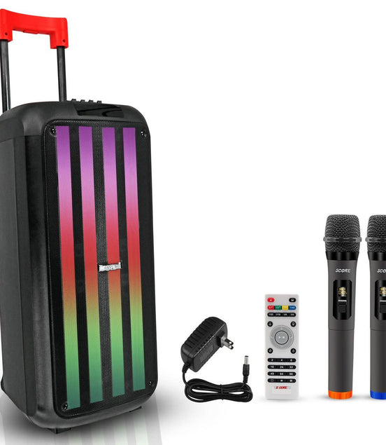 5Core Bluetooth Party Speaker 8 inch PA RGB Partybox Karaoke Machine + 2 Wireless Mic - Simply Just Deals LLC5Core Bluetooth Party Speaker 8 inch PA RGB Partybox Karaoke Machine + 2 Wireless MicBluetooth Party SpeakerPLB 8X2 2MIC5Core Bluetooth Party Speaker 8 inch PA RGB Partybox Karaoke Machine + 2 Wireless Mic - 0