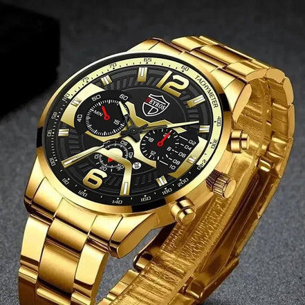 5PCS Set DEYROS Fashion Mens Calendar Watches Men Business Stainless Steel Quartz Wristwatch Male Casual Necklace Bracelet Watch - Simply Just Deals LLC5PCS Set DEYROS Fashion Mens Calendar Watches Men Business Stainless Steel Quartz Wristwatch Male Casual Necklace Bracelet Watch14:200005100Siiver BlackSiiver Black5PCS Set DEYROS Fashion Mens Calendar Watches Men Business Stainless Steel Quartz Wristwatch Male Casual Necklace Bracelet Watch