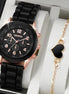 5PCS Set Luxury Watch Women Ring Necklace Earrings Rhinestone Fashion Wristwatch Female Casual Ladies Watches Bracelet Set Clock - Simply Just Deals LLC5PCS Set Luxury Watch Women Ring Necklace Earrings Rhinestone Fashion Wristwatch Female Casual Ladies Watches Bracelet Set Clock14201447598BK - AXBK - AX5PCS Set Luxury Watch Women Ring Necklace Earrings Rhinestone Fashion Wristwatch Female Casual Ladies Watches Bracelet Set Clock
