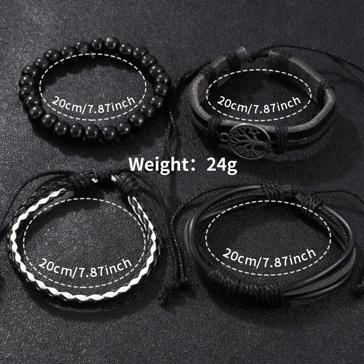 5PCSt Men Business Watches Fashion Leather Band Male's Quartz Watch Vintage Leather Bracelets Set Reloj Hombre（Without Box） - Simply Just Deals LLC5PCSt Men Business Watches Fashion Leather Band Male's Quartz Watch Vintage Leather Bracelets Set Reloj Hombre（Without Box）14201447598BlackBlackBlack Black5PCSt Men Business Watches Fashion Leather Band Male's Quartz Watch Vintage Leather Bracelets Set Reloj Hombre（Without Box）